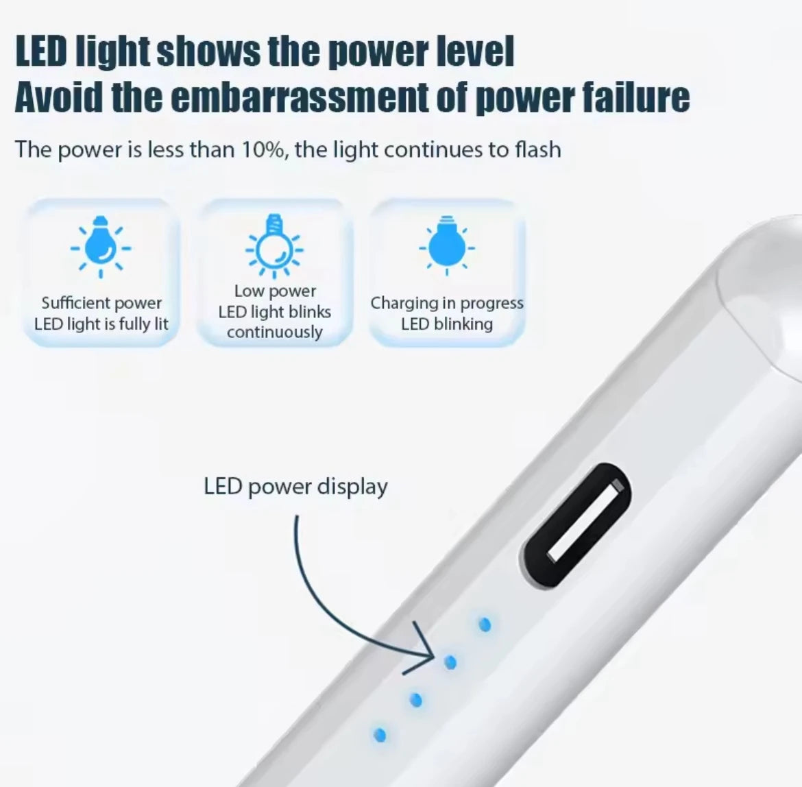 Stylus Pen For Tablet Mobile Phone Touch Pen for Android iOS Windows iPad Accessories for Apple Pencil Universal Stylus Pen